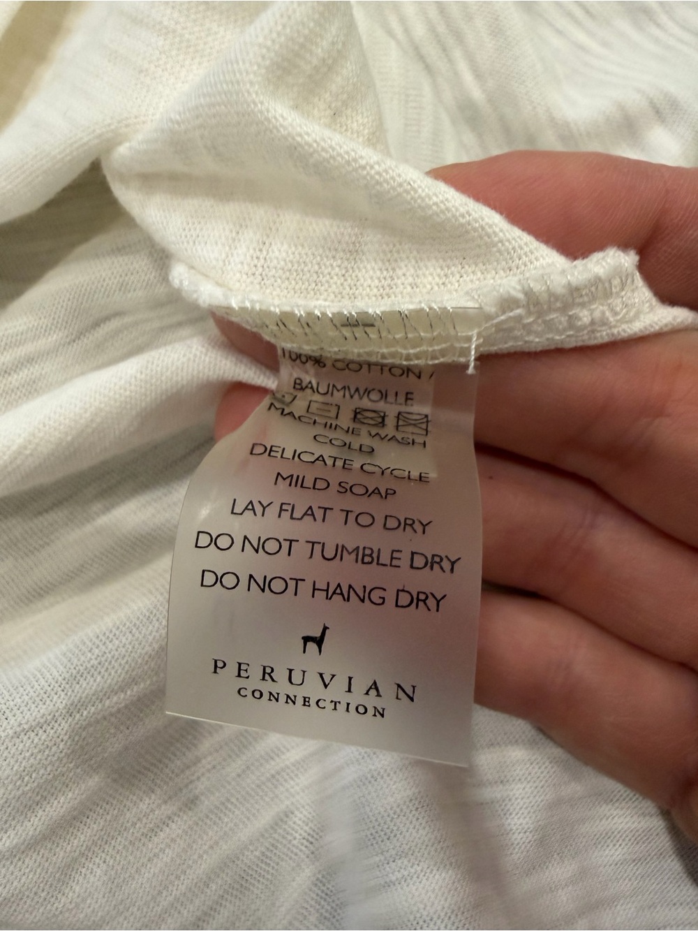 Peruvian Connection Andean Textile Cotton Tee - Picture 5 of 6